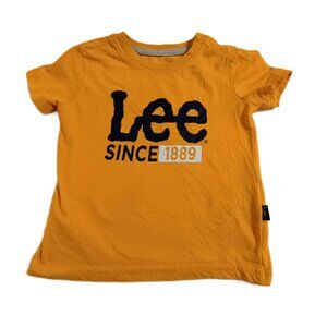 GUC: Boys' Lee sz 3T Yellow "Since 1889" Logo T-Shirt
